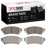 Dynamic Friction 2013-2020 Lexus IS250 Rear 5000 Advanced Ceramic Brake Pads by Dynamic Friction Company 1551-1391-10
