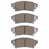 Dynamic Friction 2013-2020 Lexus IS250 Rear 5000 Advanced Ceramic Brake Pads by Dynamic Friction Company 1551-1391-10