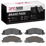 Dynamic Friction 2009-2018 Dodge Ram 3500 Front 5000 Advanced Semi Metallic Brake Pads by Dynamic Friction Company 1551-1399-00