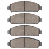 Dynamic Friction 2009-2015 Toyota Venza Front 5000 Advanced Low Metallic Brake Pads by Dynamic Friction Company 1551-1401-00