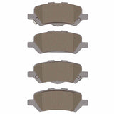 Dynamic Friction 2009-2015 Toyota Venza Rear 5000 Advanced Ceramic Brake Pads by Dynamic Friction Company 1551-1402-00