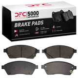 Dynamic Friction 2010-2016 Cadillac SRX Front 5000 Advanced Low Metallic Brake Pads by Dynamic Friction Company 1551-1422-00