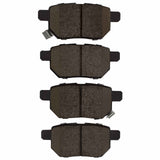Dynamic Friction 2008-2024 Lexus CT200H Rear 5000 Advanced Ceramic Brake Pads by Dynamic Friction Company 1551-1423-00