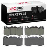 Dynamic Friction 2010-2022 Land Rover Range Rover Sport Front 5000 Advanced Low Metallic Brake Pads by Dynamic Friction Company 1551-1426-00