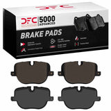 Dynamic Friction 2010-2013 Land Rover Range Rover Rear 5000 Advanced Low Metallic Brake Pads by Dynamic Friction Company 1551-1427-00