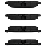 Dynamic Friction 2010-2013 Land Rover Range Rover Rear 5000 Advanced Low Metallic Brake Pads by Dynamic Friction Company 1551-1427-00