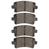 Dynamic Friction 2010-2020 Buick LaCrosse Rear 5000 Advanced Ceramic Brake Pads by Dynamic Friction Company 1551-1430-00