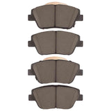 Dynamic Friction 2009-2016 Hyundai Sonata Front 5000 Advanced Ceramic Brake Pads by Dynamic Friction Company 1551-1444-00