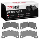 Dynamic Friction 2011-2023 Porsche Macan Front 5000 Advanced Low Metallic Brake Pads by Dynamic Friction Company 1551-1452-00