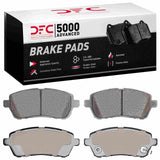 Dynamic Friction 2011-2023 Ford Fiesta (USA/Canada) Front 5000 Advanced Ceramic Brake Pads by Dynamic Friction Company 1551-1454-00