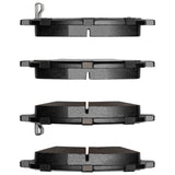 Dynamic Friction 2011-2023 Ford Fiesta (USA/Canada) Front 5000 Advanced Ceramic Brake Pads by Dynamic Friction Company 1551-1454-00