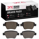 Dynamic Friction 2005-2018 Audi A3 Rear 5000 Advanced Ceramic Brake Pads by Dynamic Friction Company 1551-1456-00