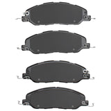 Dynamic Friction 2005-2014 Ford Mustang Front 5000 Advanced Ceramic Brake Pads by Dynamic Friction Company 1551-1463-00