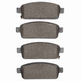 Dynamic Friction 2011-2019 Buick Encore Rear 5000 Advanced Ceramic Brake Pads by Dynamic Friction Company 1551-1468-00