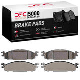 Dynamic Friction 2011-2019 Ford Taurus (Excl SHO) Front 5000 Advanced Ceramic Brake Pads by Dynamic Friction Company 1551-1508-00