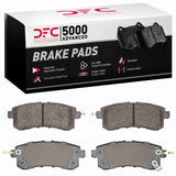 Dynamic Friction 2010-2024 Infiniti QX80 Rear 5000 Advanced Ceramic Brake Pads by Dynamic Friction Company 1551-1510-00