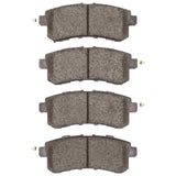 Dynamic Friction 2010-2024 Infiniti QX80 Rear 5000 Advanced Ceramic Brake Pads by Dynamic Friction Company 1551-1510-00