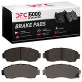 Dynamic Friction 2005-2025 Acura TLX Front 5000 Advanced Ceramic Brake Pads by Dynamic Friction Company 1551-1521-00