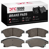 Dynamic Friction 2011-2017 Chevrolet Cruze Limited Front 5000 Advanced Ceramic Brake Pads by Dynamic Friction Company 1551-1522-00