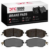 Dynamic Friction 2010-2020 Scion FR-S Front 5000 Advanced Ceramic Brake Pads by Dynamic Friction Company 1551-1539-00