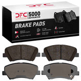 Dynamic Friction 2010-2024 Hyundai HB20 Sedan Front 5000 Advanced Ceramic Brake Pads by Dynamic Friction Company 1551-1543-00