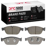 Dynamic Friction 2011-2018 Audi A8 Front 5000 Advanced Ceramic Brake Pads by Dynamic Friction Company 1551-1546-00