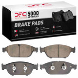 Dynamic Friction 2012-2014 Audi A6 Quattro Front 5000 Advanced Ceramic Brake Pads by Dynamic Friction Company 1551-1549-00