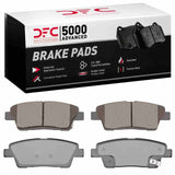 Dynamic Friction 2010-2017 Genesis G80 Rear 5000 Advanced Ceramic Brake Pads by Dynamic Friction Company 1551-1551-00