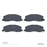 Dynamic Friction 2011-2011 Saab 9-5 Front 5000 Advanced Low Metallic Brake Pads by Dynamic Friction Company 1551-1558-00