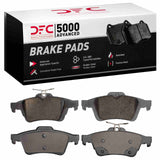 Dynamic Friction 2018-2022 Ford EcoSport Rear 5000 Advanced Ceramic Brake Pads by Dynamic Friction Company 1551-1564-10