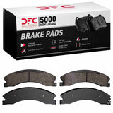 Dynamic Friction 2009-2024 Chevrolet Express 3500 Rear/Front 5000 Advanced Ceramic Brake Pads by Dynamic Friction Company 1551-1565-00