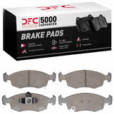 Dynamic Friction 2012-2019 Fiat 500E Front 5000 Advanced Ceramic Brake Pads by Dynamic Friction Company 1551-1568-00