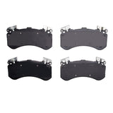 Dynamic Friction 2011-2019 Audi S8 Front 5000 Advanced Low Metallic Brake Pads by Dynamic Friction Company 1551-1575-00