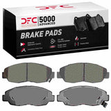 Dynamic Friction 1996-2015 Acura EL Front 5000 Advanced Ceramic Brake Pads by Dynamic Friction Company 1551-1578-00