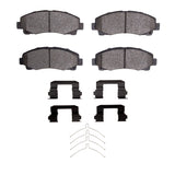 Dynamic Friction 2006-2020 Acura TLX Front 5000 Advanced Ceramic Brake Pads and Hardware Kit by Dynamic Friction Company 1551-1584-01