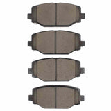 Dynamic Friction 2012-2020 Chrysler Town & Country Rear 5000 Advanced Ceramic Brake Pads by Dynamic Friction Company 1551-1596-00