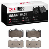 Dynamic Friction 2010-2015 Lotus Evora Front 5000 Advanced Low Metallic Brake Pads by Dynamic Friction Company 1551-1598-00