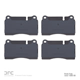 Dynamic Friction 2012-2013 Audi TT Quattro RS Front 5000 Advanced Low Metallic Brake Pads by Dynamic Friction Company 1551-1600-00