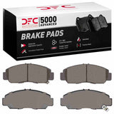 Dynamic Friction 2003-2022 Acura CSX Front 5000 Advanced Ceramic Brake Pads by Dynamic Friction Company 1551-1608-00