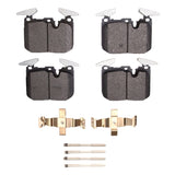 Dynamic Friction 2019-2025 BMW M235i xDrive Gran Coupe Front 5000 Advanced Low Metallic Brake Pads and Hardware Kit by Dynamic Friction Company 1551-1609-21