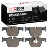 Dynamic Friction 2012-2020 BMW 340i GT xDrive Rear 5000 Advanced Low Metallic Brake Pads by Dynamic Friction Company 1551-1610-00