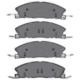 Dynamic Friction 2013-2019 Ford Police Interceptor Sedan Front 5000 Advanced Semi Metallic Brake Pads by Dynamic Friction Company 1551-1611-10