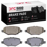 Dynamic Friction 2013-2019 Ford Flex Rear 5000 Advanced Ceramic Brake Pads by Dynamic Friction Company 1551-1612-00