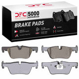 Dynamic Friction 2012-2021 BMW 328i Rear 5000 Advanced Ceramic Brake Pads by Dynamic Friction Company 1551-1613-00