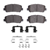 Dynamic Friction 2013-2025 Mazda CX-5 Front 5000 Advanced Ceramic Brake Pads and Hardware Kit by Dynamic Friction Company 1551-1623-01