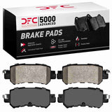 Dynamic Friction 2013-2018 Mazda CX-3 Rear 5000 Advanced Ceramic Brake Pads by Dynamic Friction Company 1551-1624-00