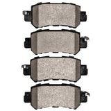 Dynamic Friction 2013-2018 Mazda CX-3 Rear 5000 Advanced Ceramic Brake Pads by Dynamic Friction Company 1551-1624-00