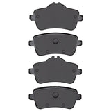 Dynamic Friction 2012-2020 Mercedes-Benz GLE43 AMG Rear 5000 Advanced Low Metallic Brake Pads by Dynamic Friction Company 1551-1630-00