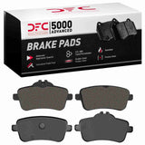 Dynamic Friction 2012-2020 Mercedes-Benz GLE43 AMG Rear 5000 Advanced Low Metallic Brake Pads by Dynamic Friction Company 1551-1630-00