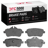 Dynamic Friction 2012-2019 Mercedes-Benz GLE63 AMG Rear 5000 Advanced Low Metallic Brake Pads by Dynamic Friction Company 1551-1630-20